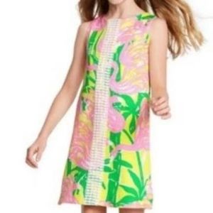 Lily Pulitzer Dress GIRLS - Fan Dance - Size Medium 7/8 - Worn a Few Times - WOW